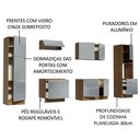 Ver imagem 4 de Cozinha Completa com Armário e Balcão 9 Portas Madesa