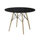 Ver imagem 1 de Mesa Eames Eiffel 90cm Preto