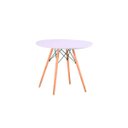 Ver imagem 1 de Mesa Eames Eiffel 110cm Branco