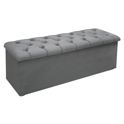 Recamier Calçadeira Lotus Casal - Cinza - Simbal
