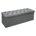 Ver imagem 1 de Recamier Calçadeira Lotus Casal - Cinza - Simbal