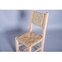 Ver imagem 5 de Kit 4 Cadeiras com Assento e Encosto de Palha