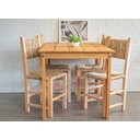 Ver imagem 4 de Kit 4 Cadeiras com Assento e Encosto de Palha