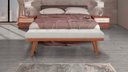 Ver imagem 2 de Puff Decorativo Recamier Madri - Tecido Creme