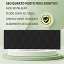 Ver imagem 7 de Cabeceira Leticia de Cama Box Queen 1,60:preto