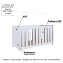 Ver imagem 2 de Berço Aconchego com 3 Regulagens de Altura - Branco