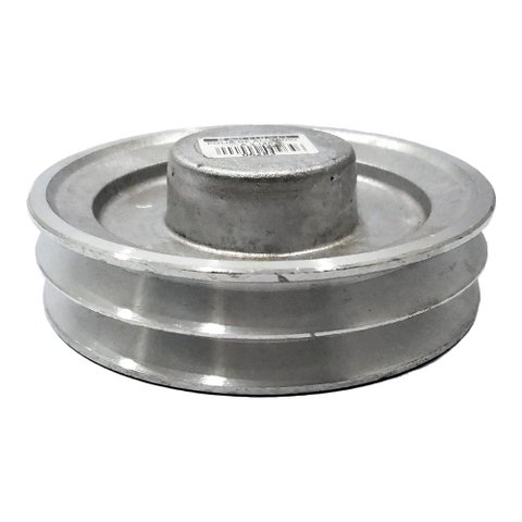 Polia de Alimínio para Transmissão em V 2 Canais Tipo a 140mm - Alucal Pal140a2