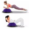 Bola Bosu Grande com Elastico Yoga Ginastica Alongamento Reabilitaçao Fisioterapia Academia Treino C - 10