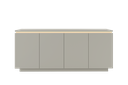 Ver imagem 3 de Buffet Luminus 4 Portas C/led Mavaular Naturalle/off White