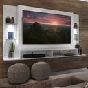 Ver imagem 3 de Painel com Suporte TV 60" e 2 Leds Vegas Multimóveis V3677 Branco