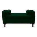 Ver imagem 1 de Recamier Baú Félix 160cm Suede Verde