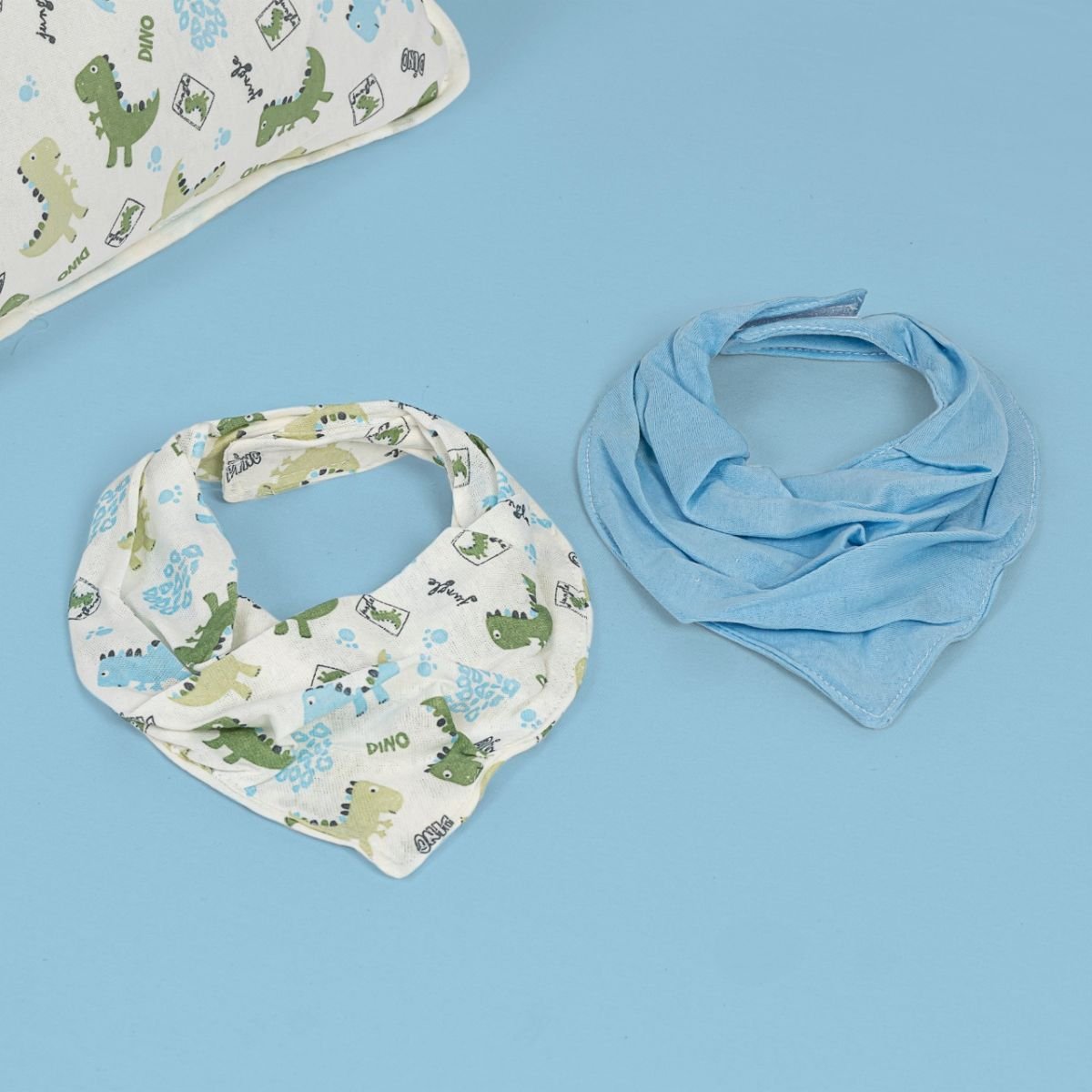 Kit com 2 Peças Babador Bandana - FOFOSSAURO