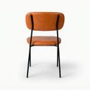 Ver imagem 4 de Cadeira de Jantar Metal Forte Resistente Confortável Ergonômica Estofada Aline