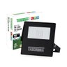 Refletor Taschibra Led Tr Slim 10w Luz Branco Fria 6500k Preto Bivolt - 1