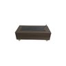 Lareira Ecológica Preto Carvalho 60 Cm Rodízios Álcool Etanol - 4