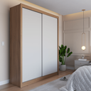 Ver mais imagens de Guarda-Roupa 100% MDF Montclair 2 Portas de Correr