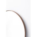 Ver imagem 5 de Espelho Grande Redondo Moldura Metal Decorativo 80x80cm Luxo