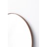 Espelho Grande Redondo Moldura Metal Decorativo 80x80cm Luxo - 5