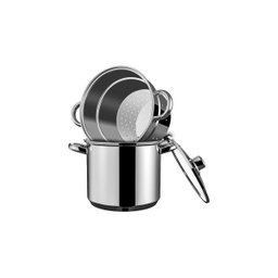 Espagueteira Caldeirão Brinox Savoy 5 Litros Ø 20 X 17 Cm Aço Inox - 3