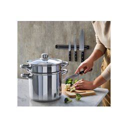 Espagueteira Caldeirão Brinox Savoy 5 Litros Ø 20 X 17 Cm Aço Inox - 2