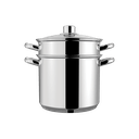 Ver imagem 1 de Espagueteira Caldeirão Brinox Savoy 5 Litros Ø 20 X 17 Cm Aço Inox