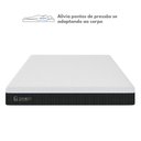 Ver imagem 5 de Colchão na Caixa Embalado a Vácuo Musk Casal Ortopédico 138X188 Espuma D28 Branco/Chumbo G90 - Gran