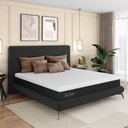 Ver mais imagens de Colchão na Caixa Embalado a Vácuo Musk Casal Ortopédico 138X188 Espuma D28 Branco/Chumbo G90 - Gran