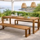 Ver imagem 1 de Banco Rustico de Jardim Baren 3 Lugares Yescasa