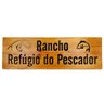 Placa Decorativa Madeira Sítio Chácara Entrada Fazenda Entalhada Grande 90cm D.Lima produtos Placa D - 1