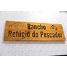 Placa Decorativa Madeira Sítio Chácara Entrada Fazenda Entalhada Grande 90cm D.Lima produtos Placa D - 4