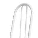 Ver imagem 3 de Kit 02 Cadeiras Tubular America 056 Branco Assento Preto Flor Artef