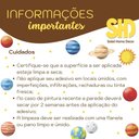Ver imagem 5 de Adesivo de Parede Sistema Solar Planetário Decorativo Infantil