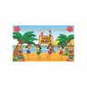 Painel De Tecido Sublimado Luau Havaianas - 1