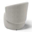 Ver imagem 5 de Poltrona Decorativa Aisha Orgânica Bouclê Bege - Desk Design