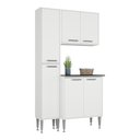 Ver imagem 2 de Conjunto Lavanderia Multiuso Armário e Balcão Multimóveis MP5020 Branco