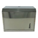 Ver mais imagens de 18 Un Porta Papel Toalha Inox Toalheiro Cozinha ou Banheiro Cor:cinza