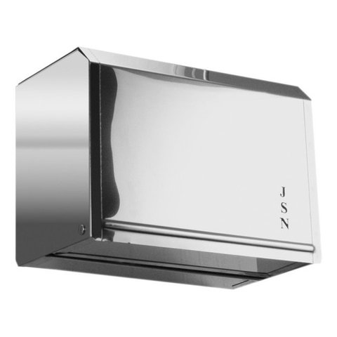 18 Un Porta Papel Toalha Inox Toalheiro Cozinha ou Banheiro Cor:cinza