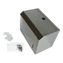 Ver imagem 6 de 18 Un Porta Papel Toalha Inox Toalheiro Cozinha ou Banheiro Cor:cinza