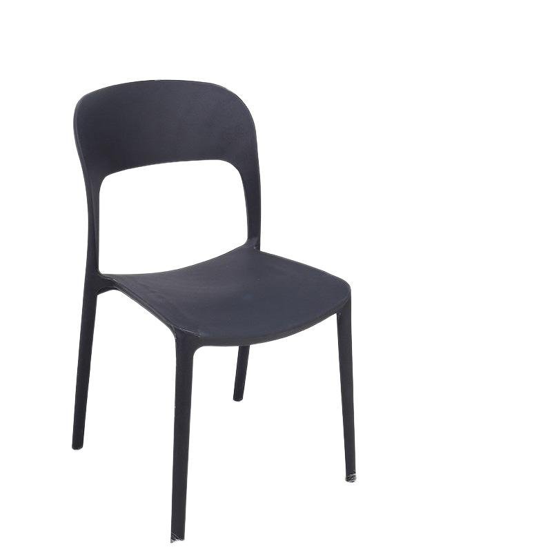 Cadeira Jantar Nina Preta Design Sofisticado - 1