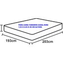 Ver imagem 4 de Jogo de Lençol Casal King Fluence Palha com Chocolate 4pçs