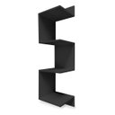 Ver imagem 1 de Prateleira de Canto Mdf Preto