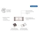 Ver imagem 5 de Canal Organizador em Aço Inox Tramontina para Sobrepor Scotch Brite com Acessórios 45x18 cm