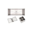 Ver imagem 1 de Canal Organizador em Aço Inox Tramontina para Sobrepor Scotch Brite com Acessórios 45x18 cm