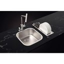 Ver imagem 2 de Canal Organizador em Aço Inox Tramontina para Sobrepor Scotch Brite com Acessórios 45x18 cm