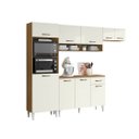 Ver imagem 2 de Cozinha Compacta Atenas com Balcão 120cm com Tampo Mdp - Atacama/off White Aramóveis