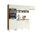 Ver imagem 2 de Cozinha Compacta Atenas com Balcão 120cm com Tampo Mdp - Atacama/off White Aramóveis