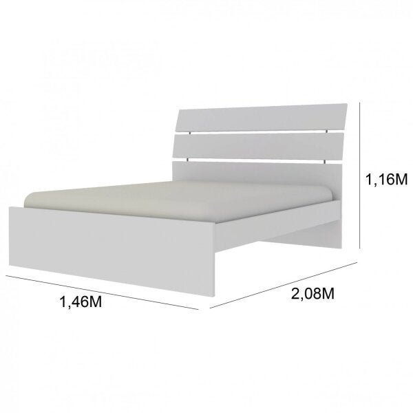 Cama Casal 208cmx146cm em MDF Premium - 3