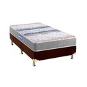 Ver imagem 1 de Cama Box Solteiro: Colchão Espuma Probel D45 Guarda Costas + Base CRC Suede Brown(88x188)