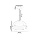 Ver imagem 2 de Pendente Meia-lua 60cm