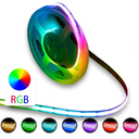 Ver imagem 6 de Kit Fita Led Cob Rgb 18w/ Metro 810 Led Ip20 12v 5 Metros Bluetooth + Fonte